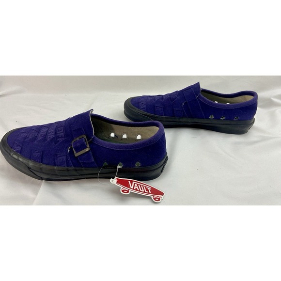 Vans Vault x Taka Hayashi Mens 9 Women's 10.5 Purple TH Style 47‎ Huarache Suede - Picture 3 of 10